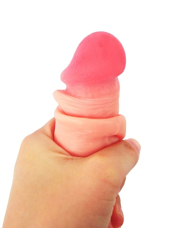 20 cm kıkırdaklı gerçekçi dildo – görsel 4