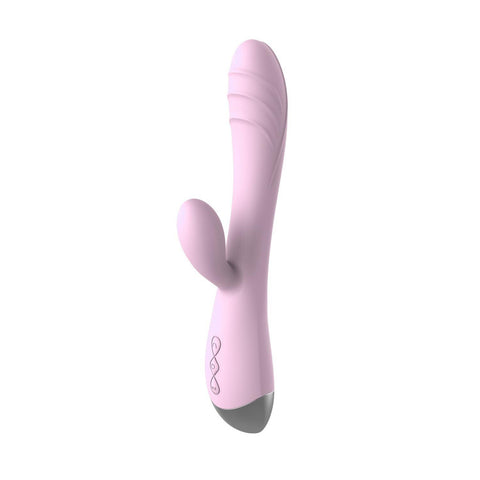 Klitoral Vakumlu Realistik Formlu Rabbit Vibratör – Pembe