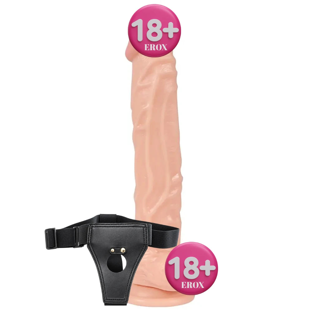 Knight esnek realistik dildo ten rengi – görsel 1
