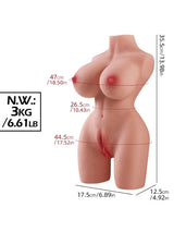3 kg kompakt yarım vücut manken – görsel 5