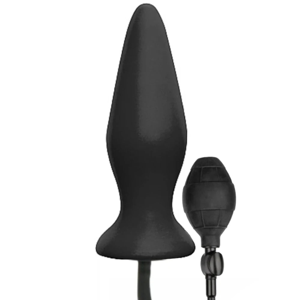 şişirilebilir silikon anal plug – görsel 1
