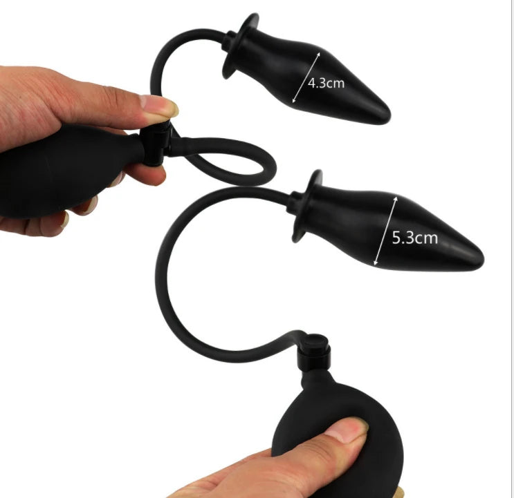 şişirilebilir silikon anal plug – görsel 5