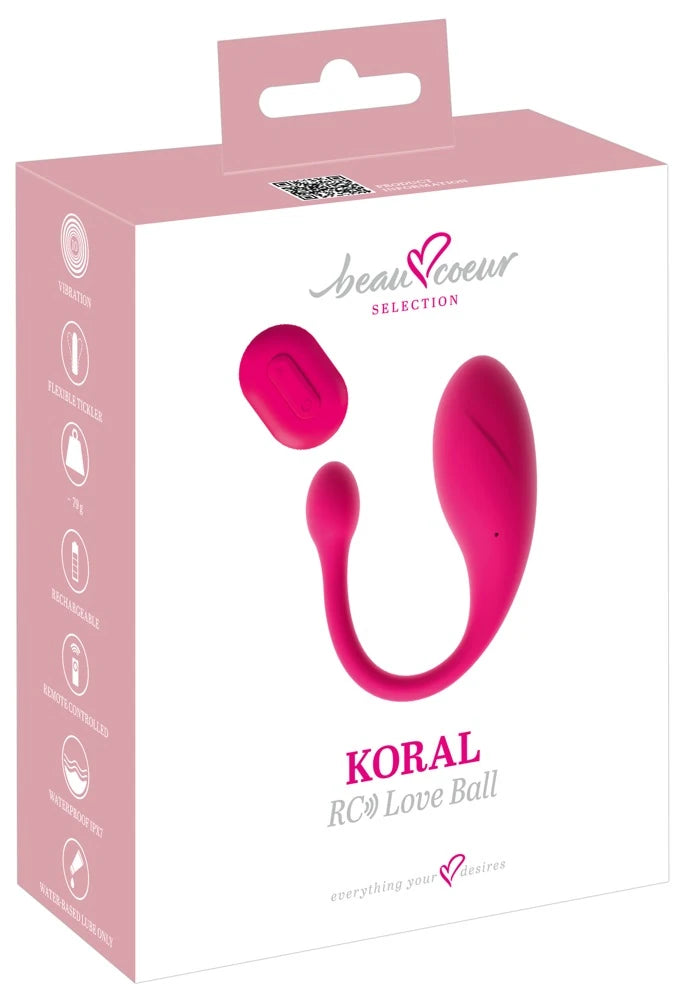 Koral RC uzaktan kumandalı titreşimli kegel topu – görsel 5