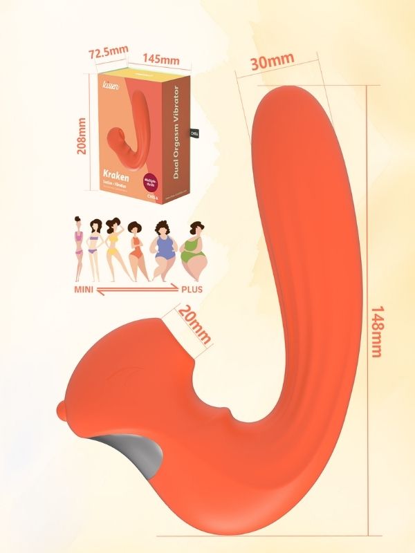 kraken emişli şarjlı vibratör – görsel 2