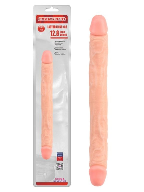 Ladybro Love Çift Taraflı Gerçekçi Dildo – 32,5 cm