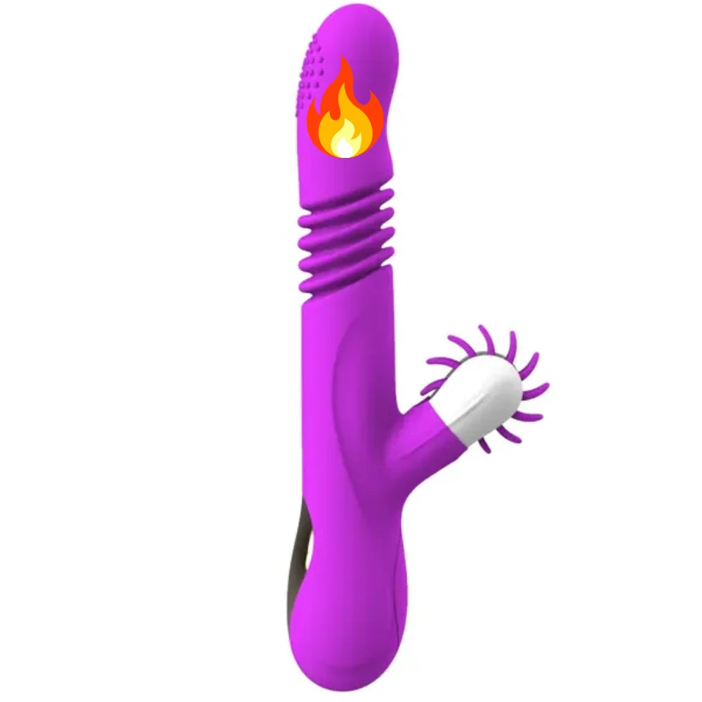 Licking Life hareketli klitoral vibratör mor – görsel 1
