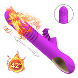 Licking Life hareketli klitoral vibratör mor – görsel 3