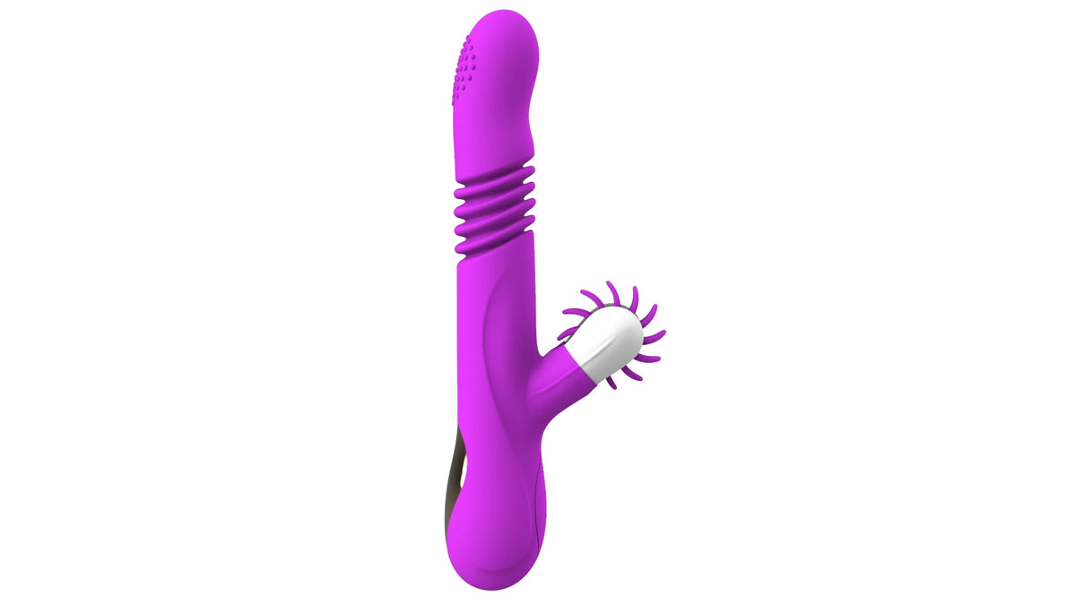Licking Life hareketli klitoral vibratör mor – görsel 4