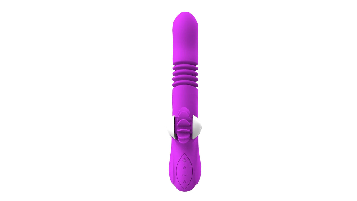 Licking Life hareketli klitoral vibratör mor – görsel 5