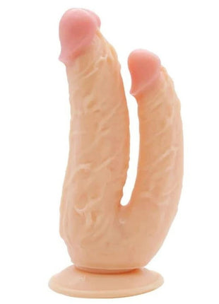 Dildo Series Lifelike G-Spot Anal ve Vajinal Çift Taraflı Belden Bağlamalı Realistik Penis Flesh