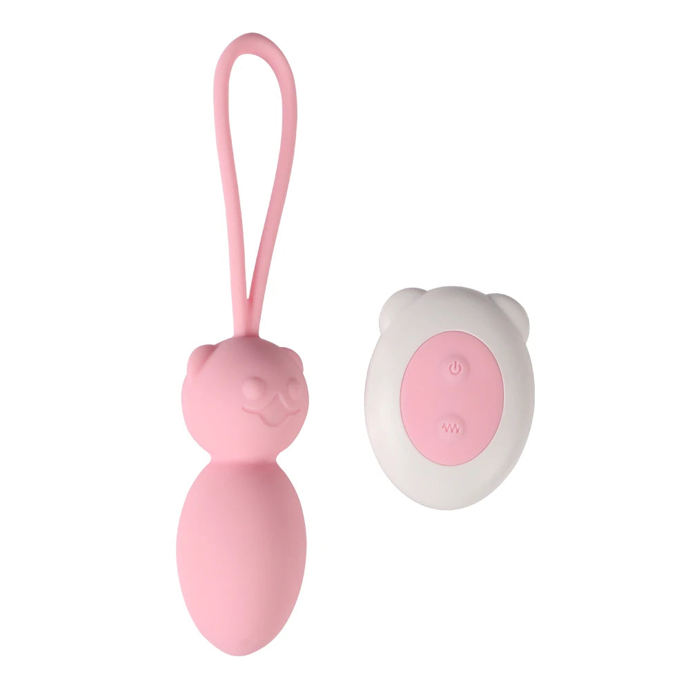 Little Bear Uzaktan Kumandalı Titreşimli Kegel Topu 9 Modlu