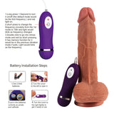 Little Dean titreşimli realistik penis – görsel 8