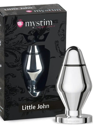Mystim E-stim Butt Plugs Little John Metal Anal Plug