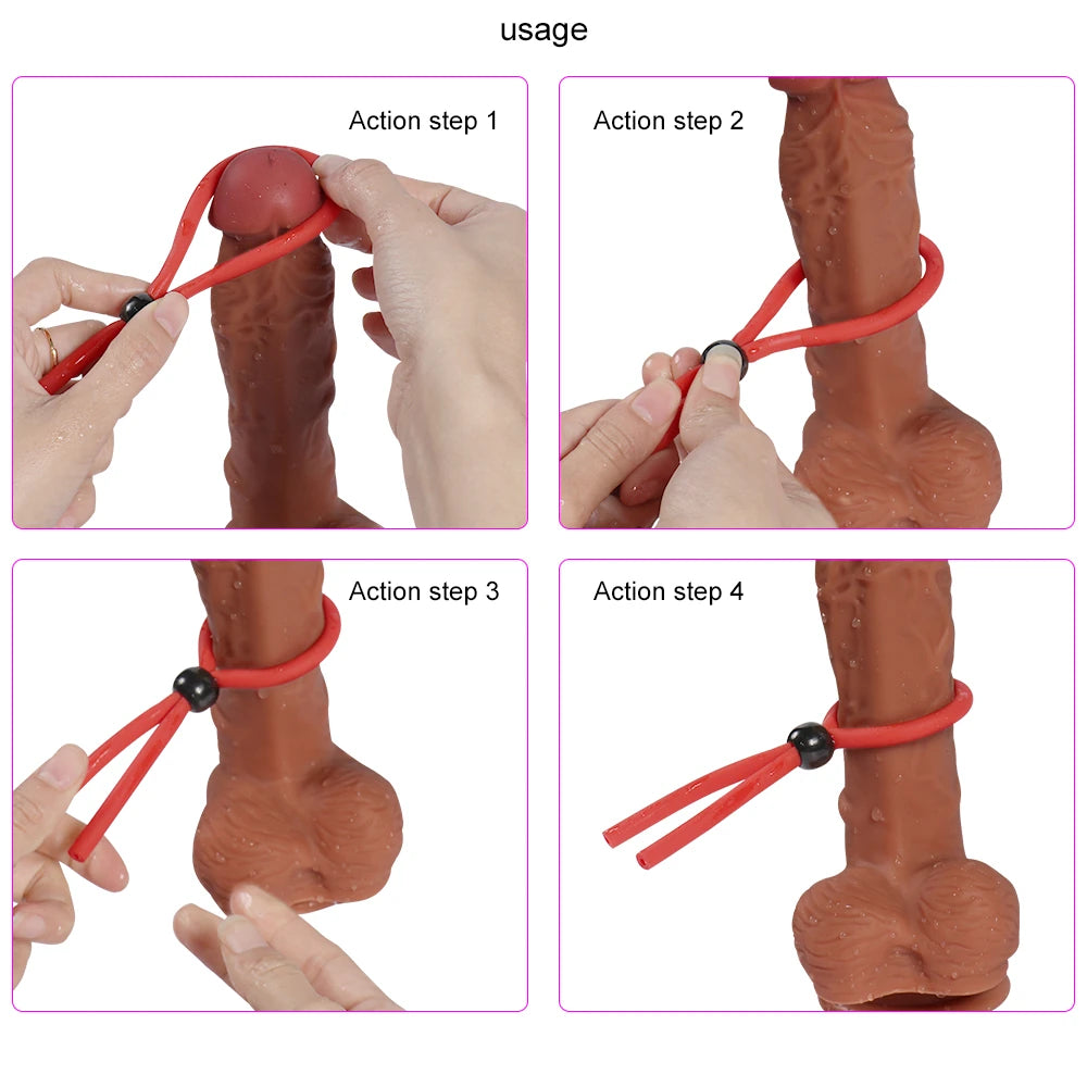 Lock Ring ayarlanabilir penis halkası – görsel 4