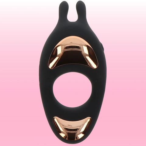 Lotus Şarjlı Klitoral Uyarıcılı Titreşimli Penis Halkası