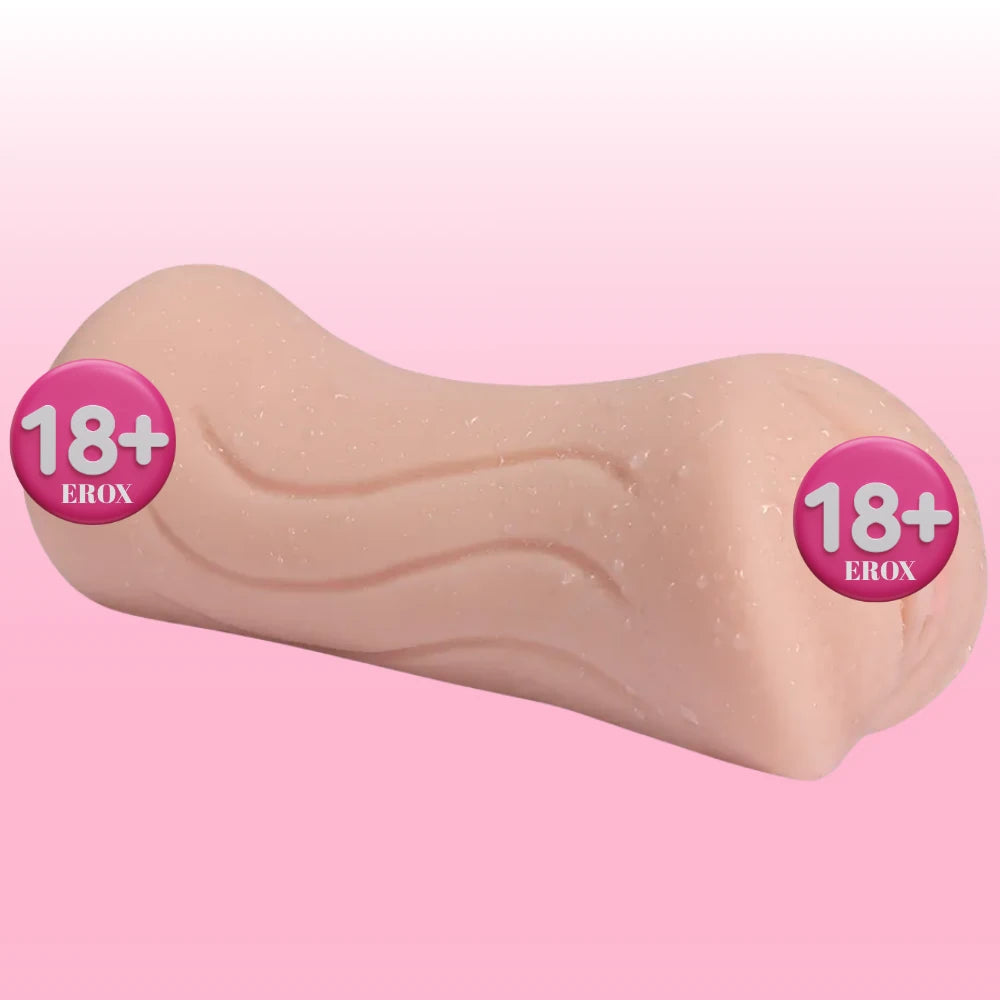 Love Oral ve Vajinal Çift Girişli Realistik Mastürbatör – 20 cm