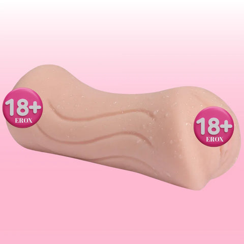 Love Oral ve Vajinal Çift Girişli Realistik Mastürbatör – 20 cm