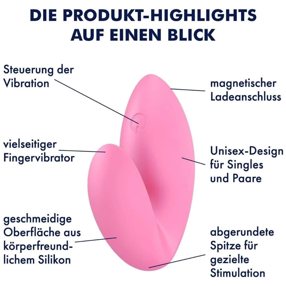 Love Riot parmak vibratörü – Pink – görsel 14
