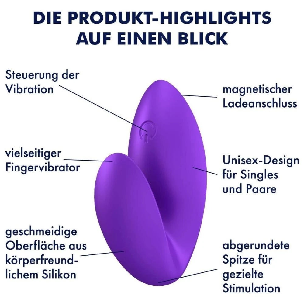 Love Riot parmak vibratörü – Purple – görsel 7
