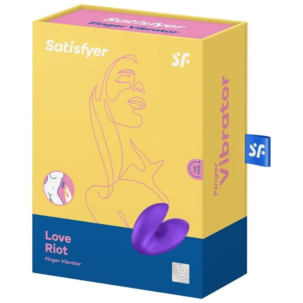 Love Riot parmak vibratörü – Purple – görsel 8