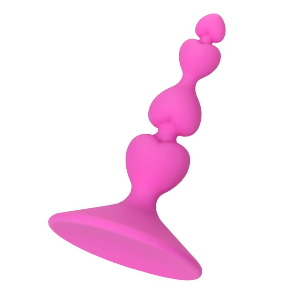 Loverty kalp boğumlu vantuzlu anal plug – görsel 2