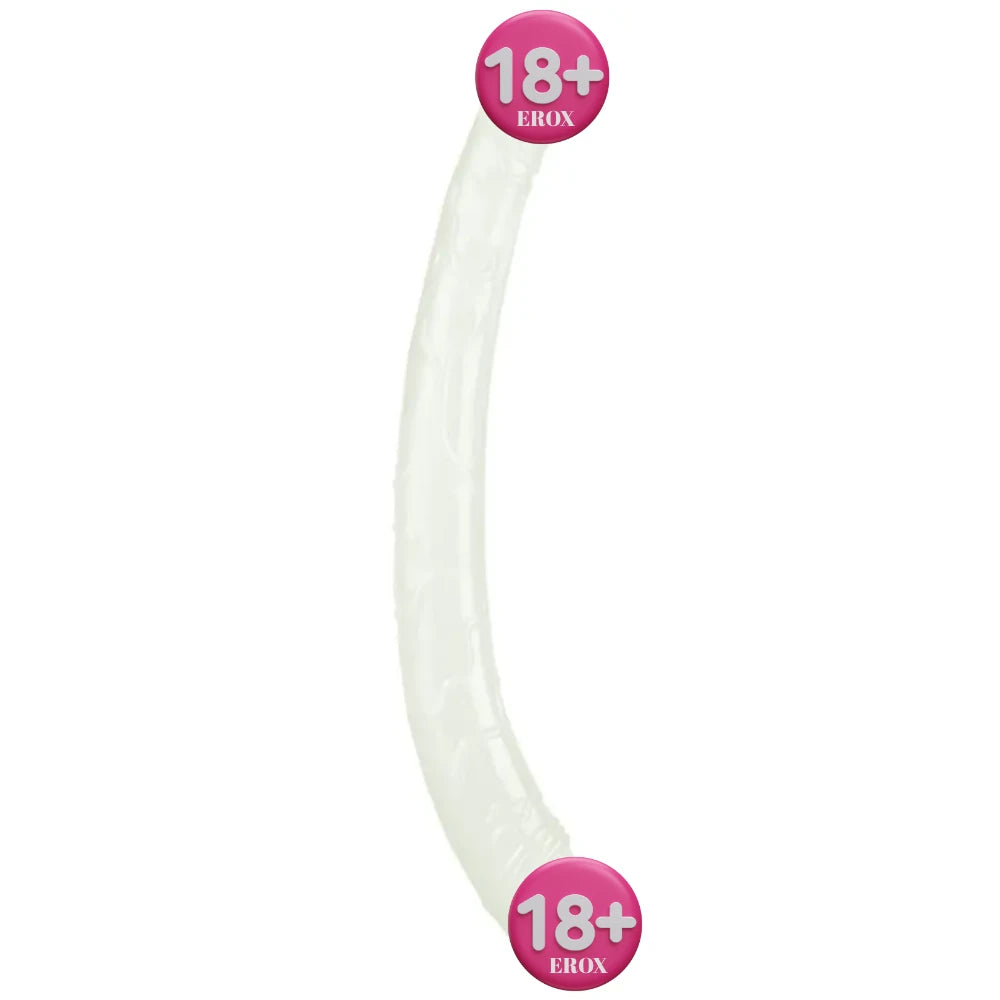 Lumino Play karanlıkta parlayan çift taraflı dildo – görsel 1