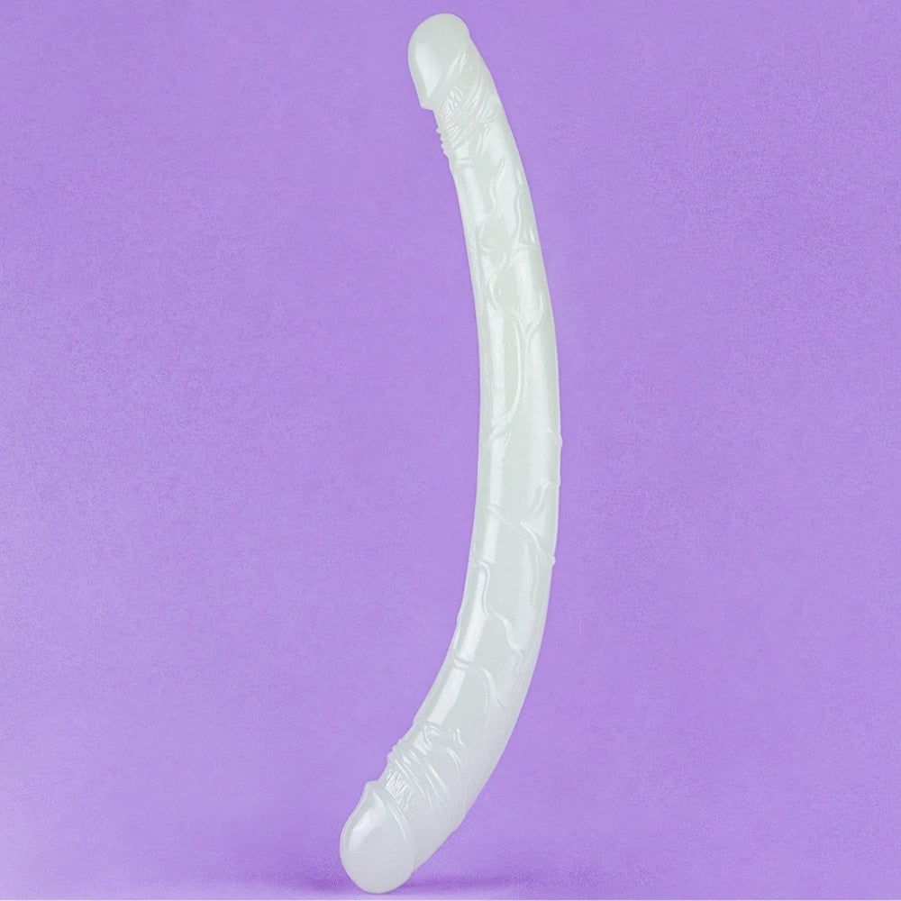 Lumino Play karanlıkta parlayan çift taraflı dildo – görsel 4