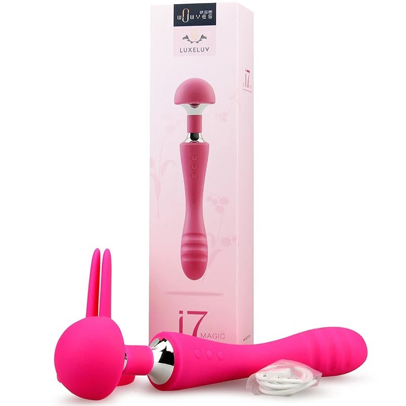 Luxeluv Ö7 8 Modlu Masaj Vibratörü – Gül Kırmızısı