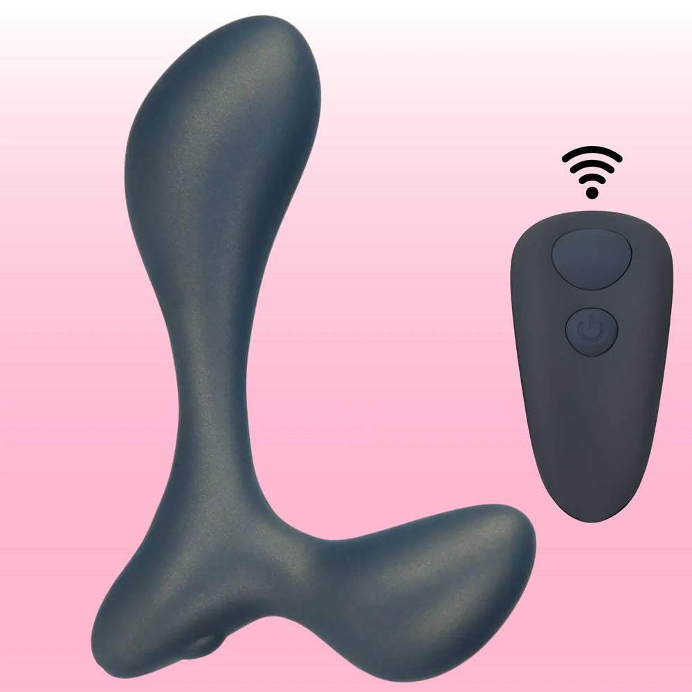 LX3 Perine Uyarımlı Kumandalı Anal Trainer Vibratör
