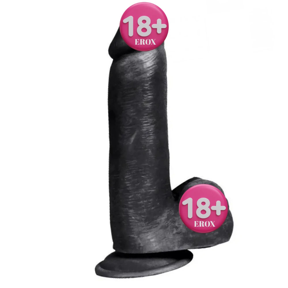 Magic Mirage Esnek Realistik Dildo – Siyah