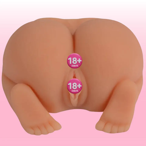 Maid Buttock Isıtıcılı Çift Girişli Kalça Mastürbatör