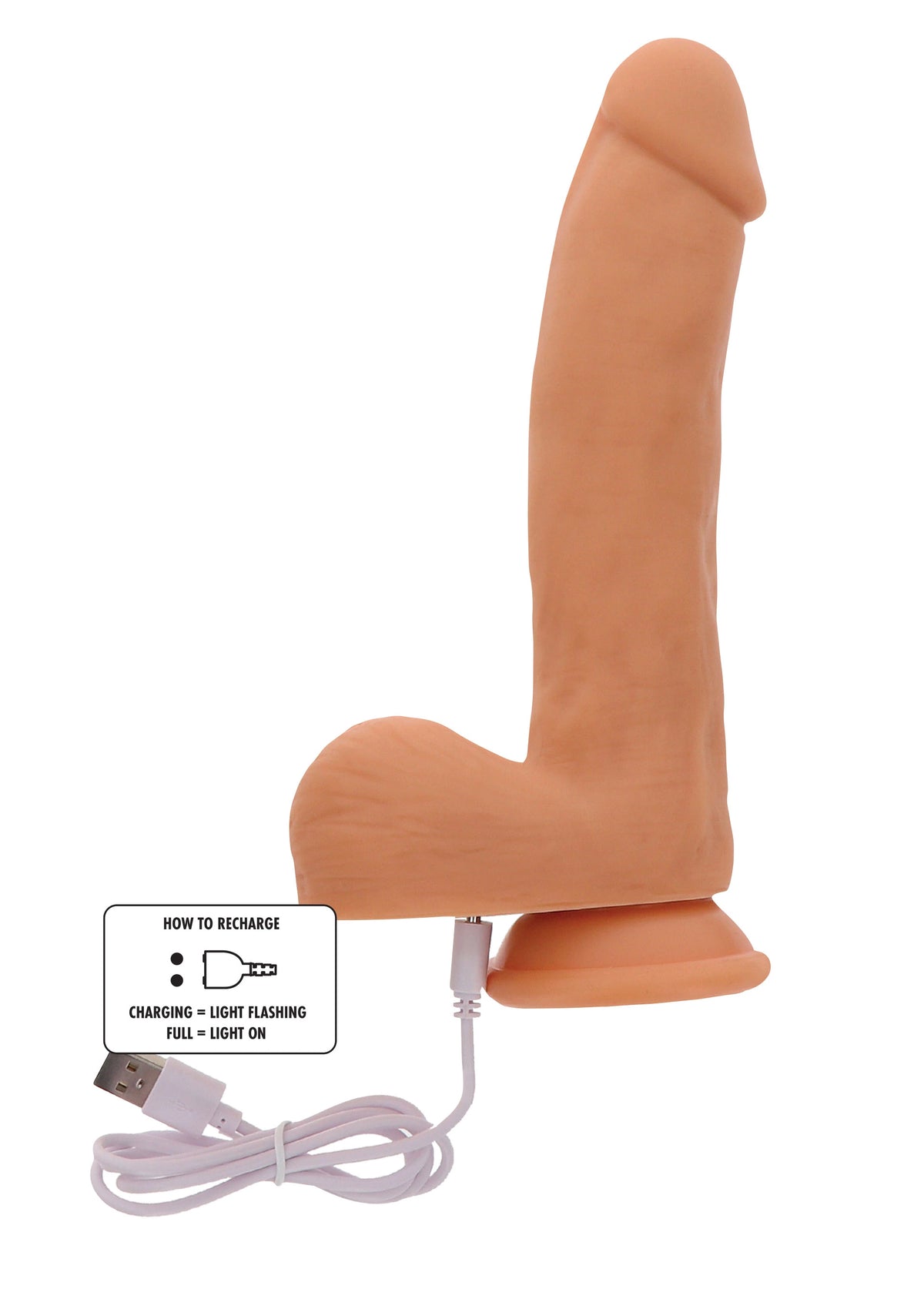ileri geri hareketli silikon realistik penis – görsel 5