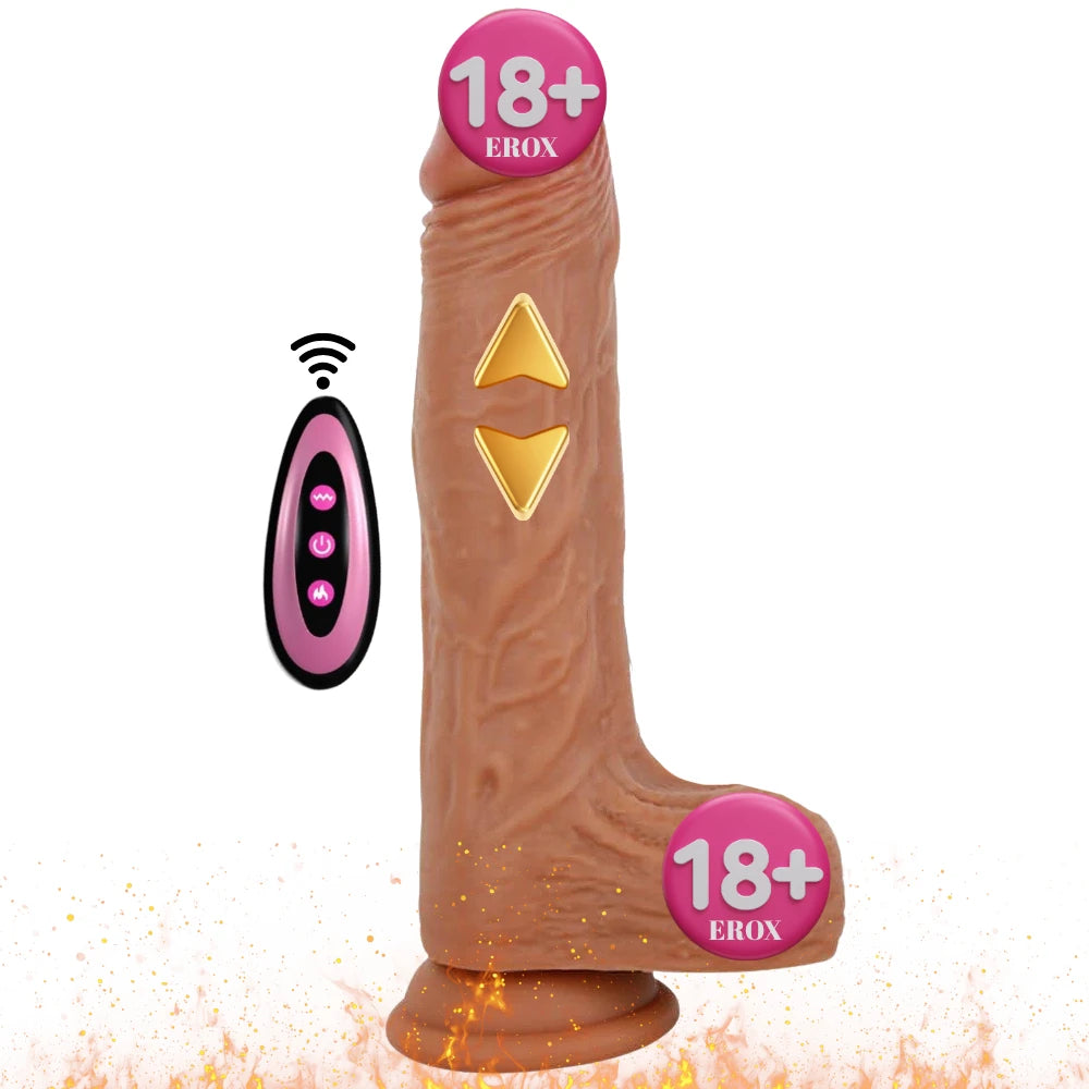 Marcelo ısıtmalı hareketli realistik penis – görsel 1