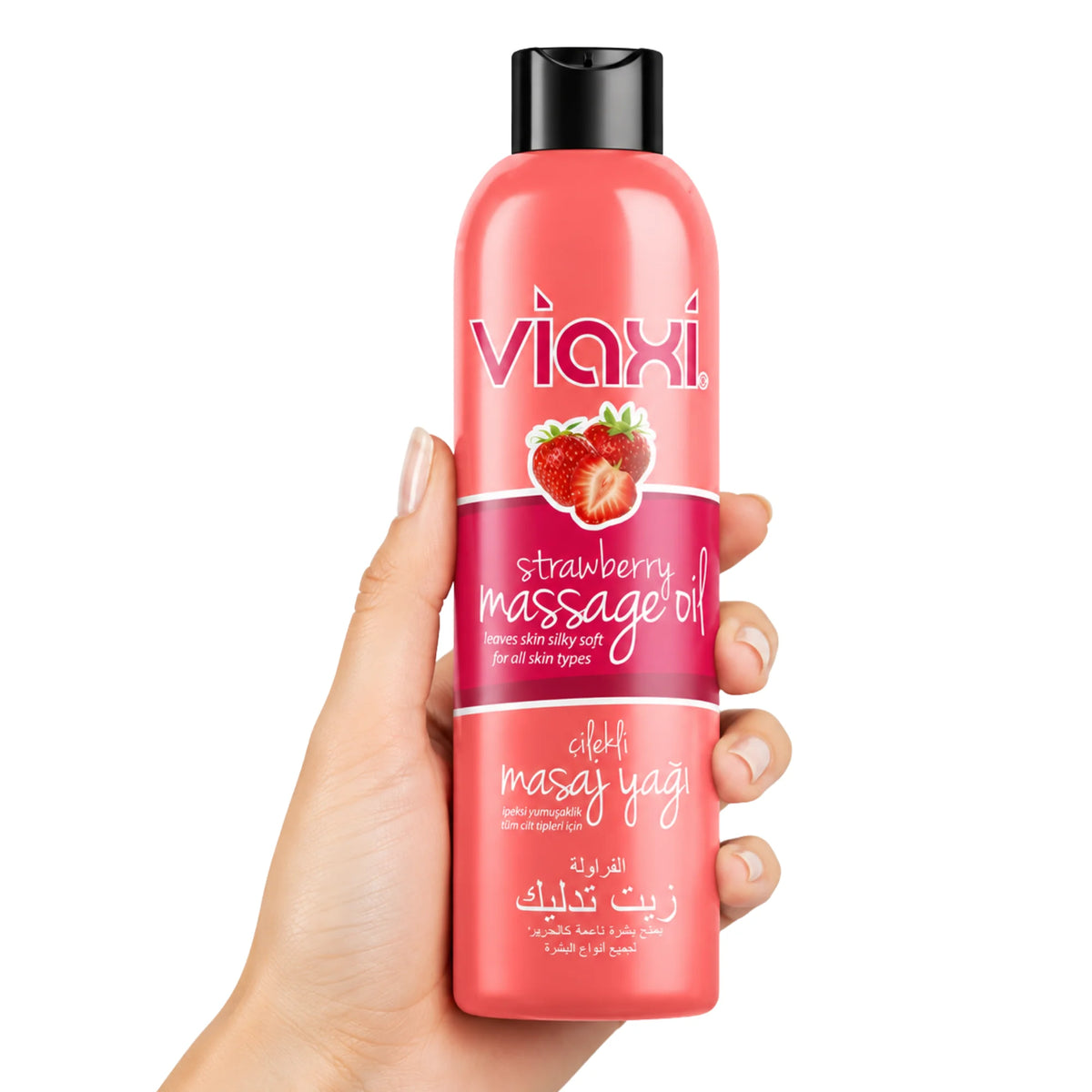 çilek aromalı masaj yağı 177 ml – görsel 3