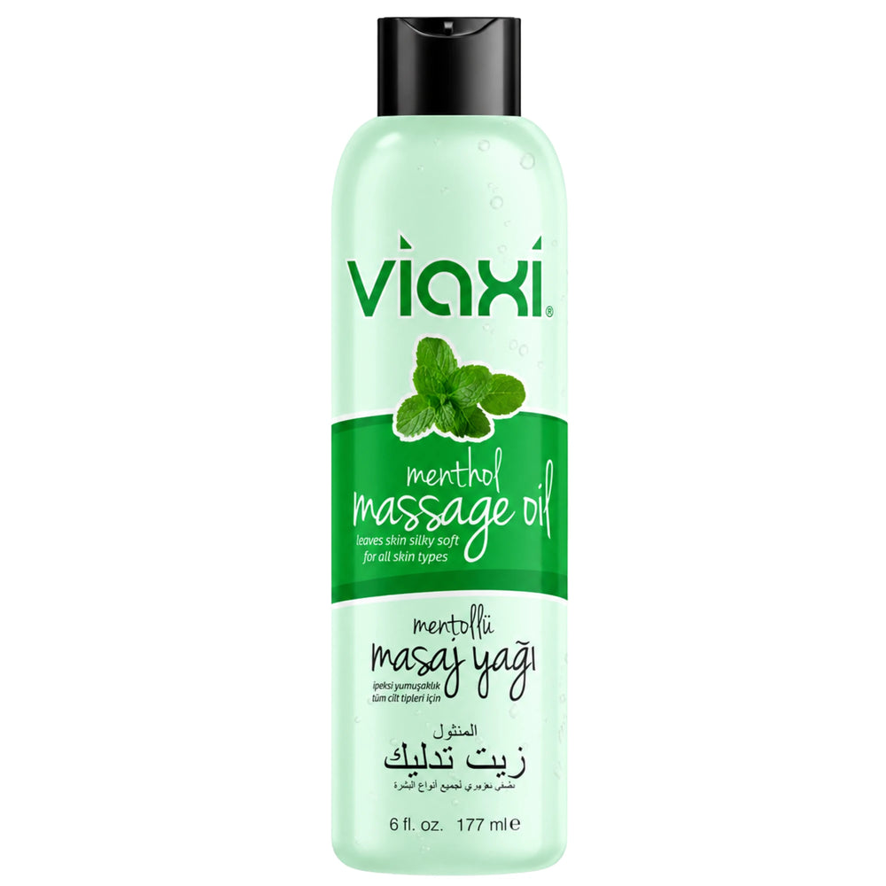 Massage Oil Mentol Aromalı Kaygan Dokulu Vücut Masaj Yağı 177 ml