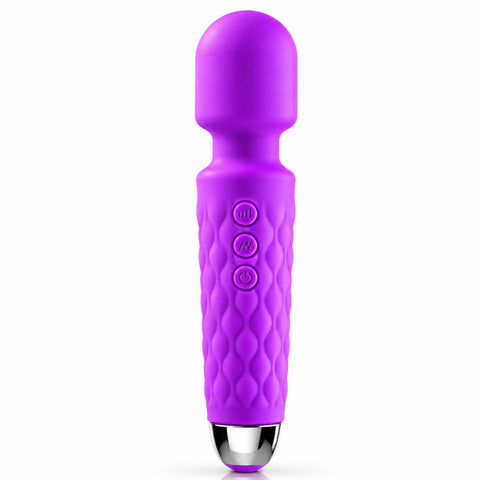 Massage Vibes Çift Motorlu 20 Modlu Masaj Vibratörü – Mor