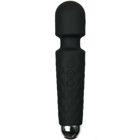 Massage Vibes Çift Motorlu 20 Modlu Masaj Vibratörü – Siyah