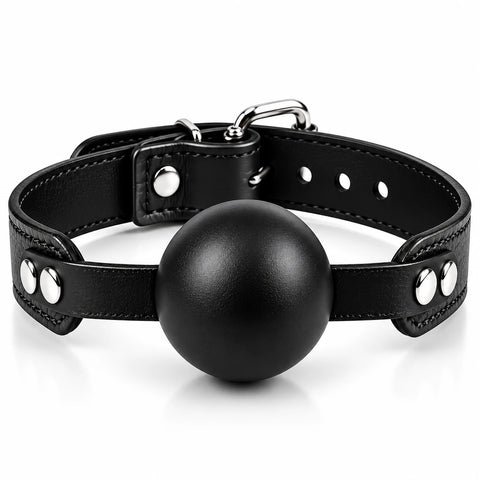 Master Blix Kilitlenebilir Ball Gag Ağız Topu – Siyah