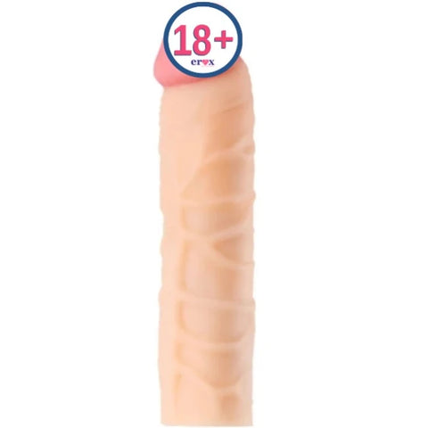 Max Man 5 cm Uzatmalı Realistik Penis Kılıfı 19 cm