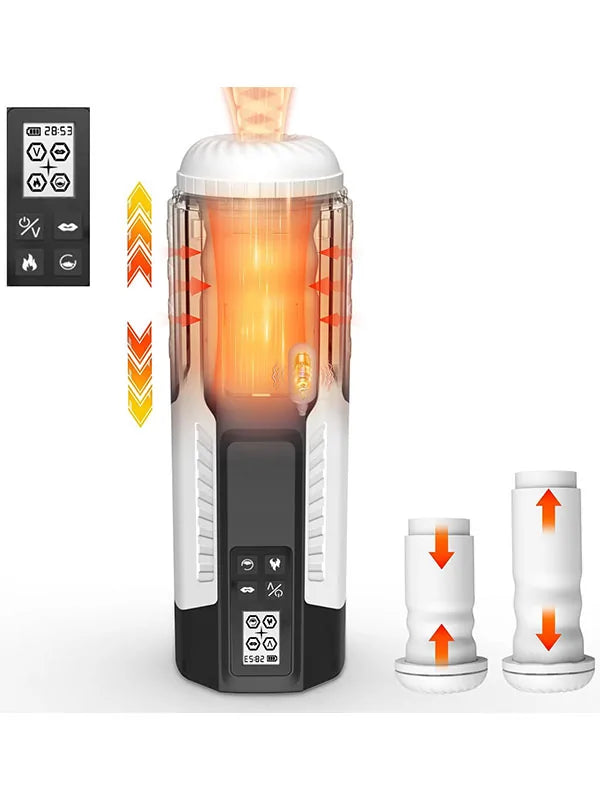 Max Thrust ısıtmalı vakumlu mastürbatör – görsel 2