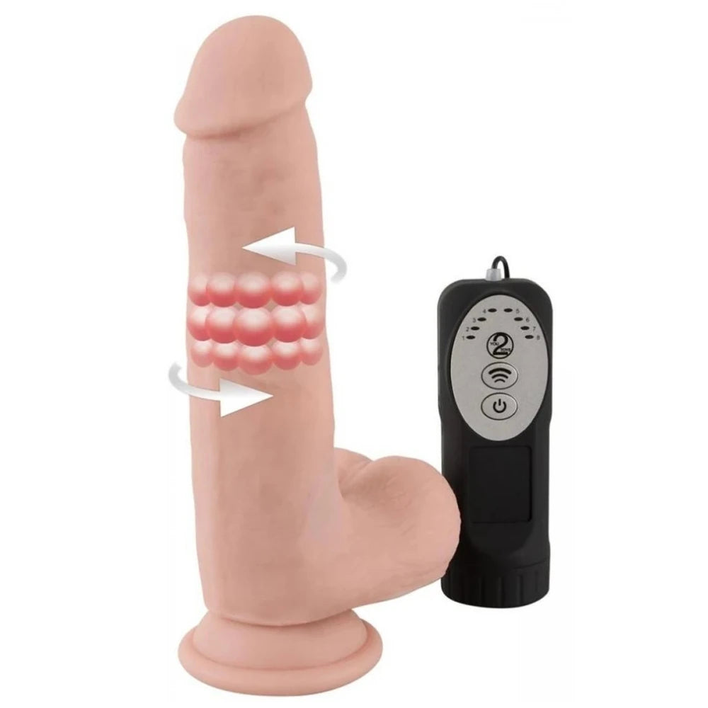 Medical Silicone dönebilen titreşimli dildo – görsel 3