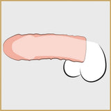 Mega 3 inç uzatmalı penis kılıfı – görsel 5