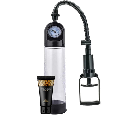 Men's Pump Dijital Göstergeli Penis Pompası – Bakım Jeli Hediyeli
