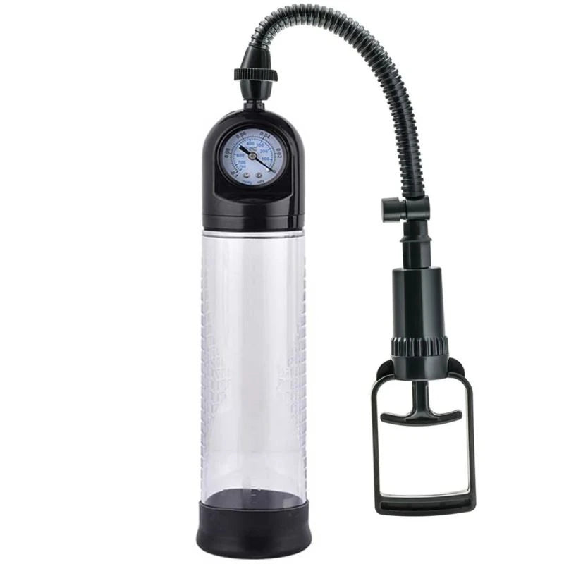 Men's Pump Dijital Göstergeli Tetikli Penis Pompası – 31 cm