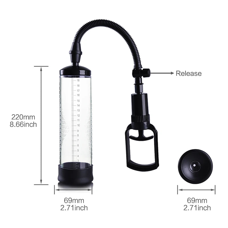Men's Pump manuel penis pompası – görsel 5