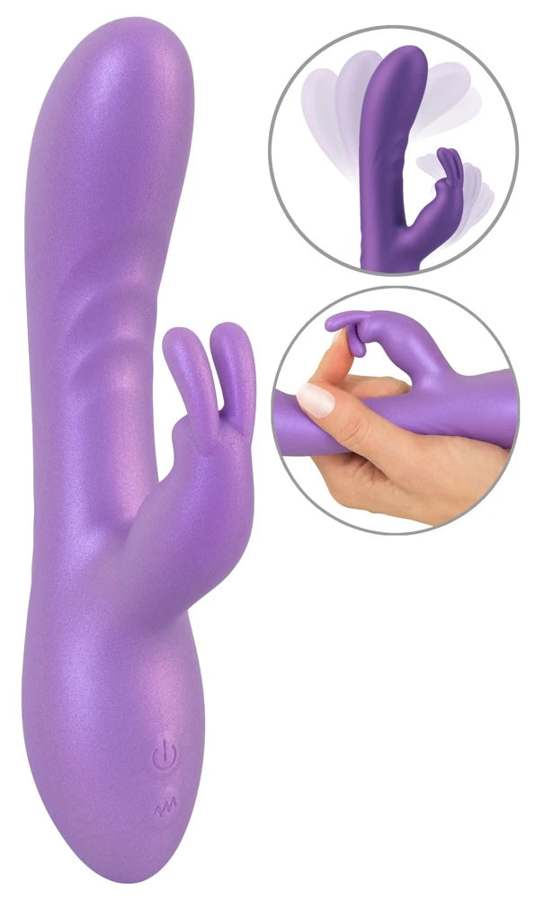 metalik esnek rabbit vibratör – görsel 2