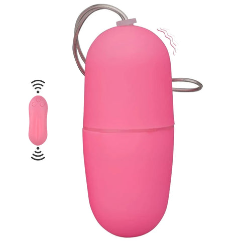 Mini Fantasy 10 Modlu Kumandalı Giyilebilir Yumurta Vibratör – Pembe