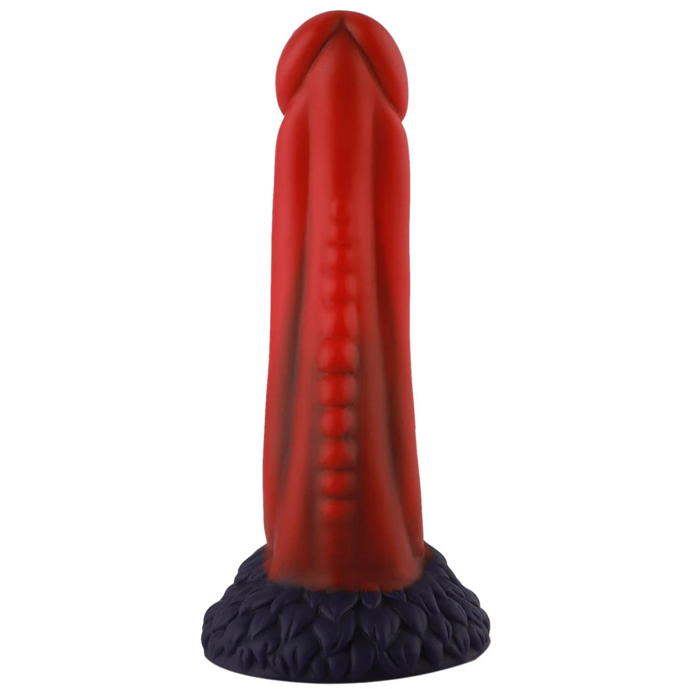 Monster 36 Tırtıklı Dokulu Fantezi Jel Dildo 20,5 cm