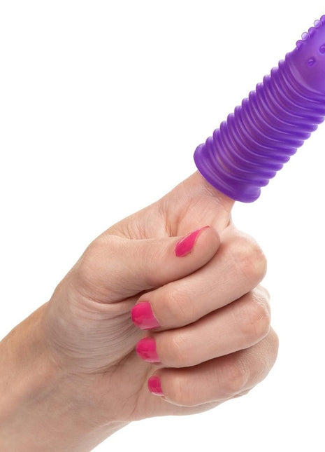 Calexotics Intimate Play Finger Tingler Parmak Kılıfı Purple