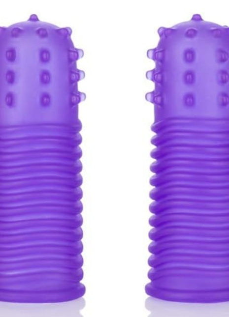 Calexotics Intimate Play Finger Tingler Parmak Kılıfı Purple